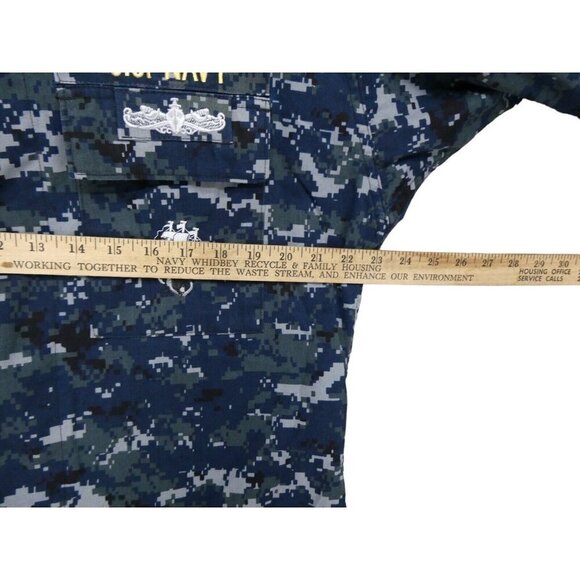 Digi Camo MilitaryJacket Medium X-Long Gorpcore Warcore Utility Tactical - Picture 8 of 13